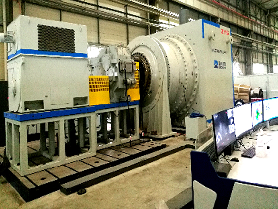 風(fēng)電主軸軸系軸承試驗臺架